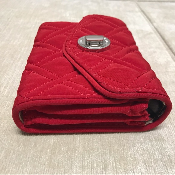 VB Your Turn Smartphone Wristlet in Tango Red - Picture 7 of 11